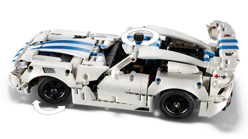 Dodge Viper GTS-R Sports Car von LEGO – Produktfoto 6 von 8