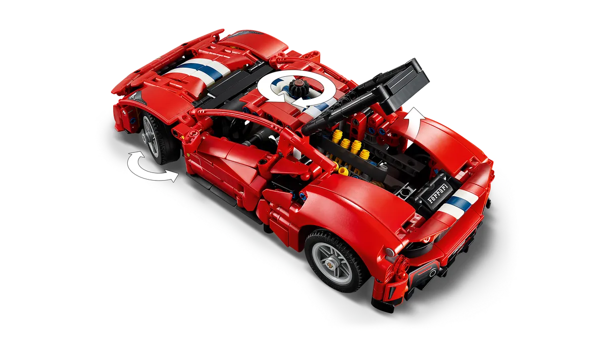 LEGO Ferrari 488 PISTA Car (42235) - Bild 4