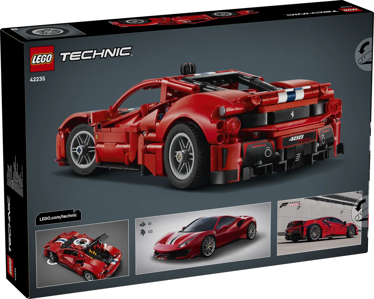 LEGO Ferrari 488 PISTA Car (42235) - Bild 6