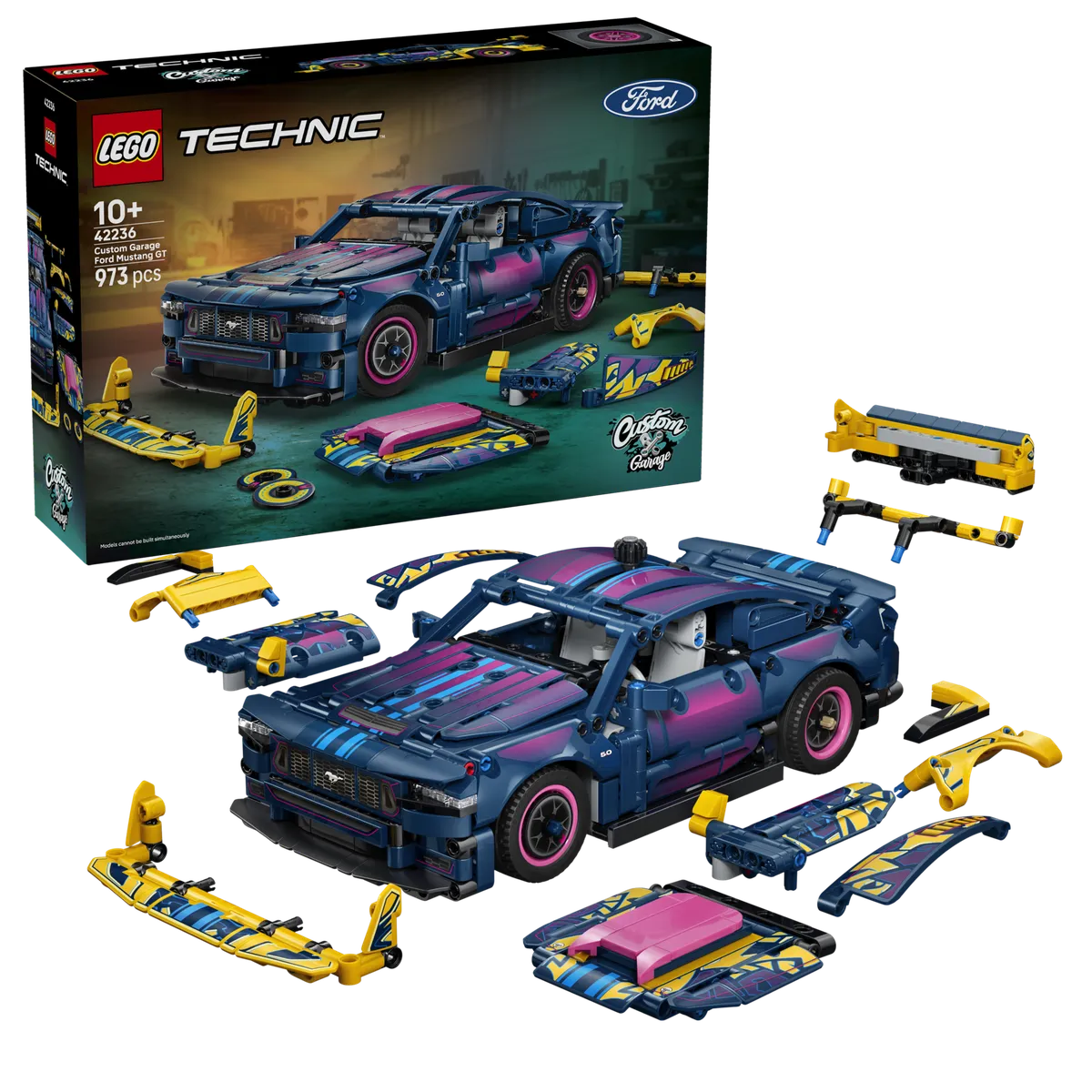 LEGO Custom Garage Ford Mustang GT Car (42236) - Bild 6