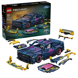LEGO Custom Garage Ford Mustang GT Car (42236) - afbeelding 1