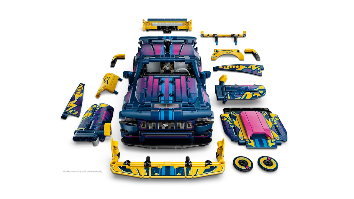 LEGO Custom Garage Ford Mustang GT Car (42236) - Bild 1