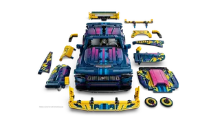 Custom Garage Ford Mustang GT Car de LEGO – photo du produit 3 sur 8