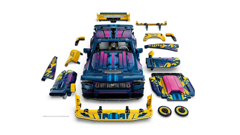 Custom Garage Ford Mustang GT Car de LEGO – photo du produit 3 sur 8