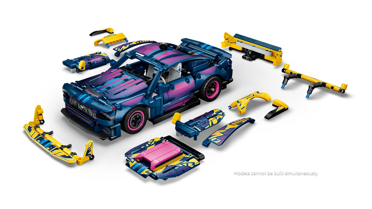 LEGO Custom Garage Ford Mustang GT Car (42236) - Bild 4