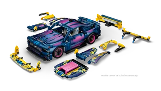Custom Garage Ford Mustang GT Car de LEGO – photo du produit 6 sur 8