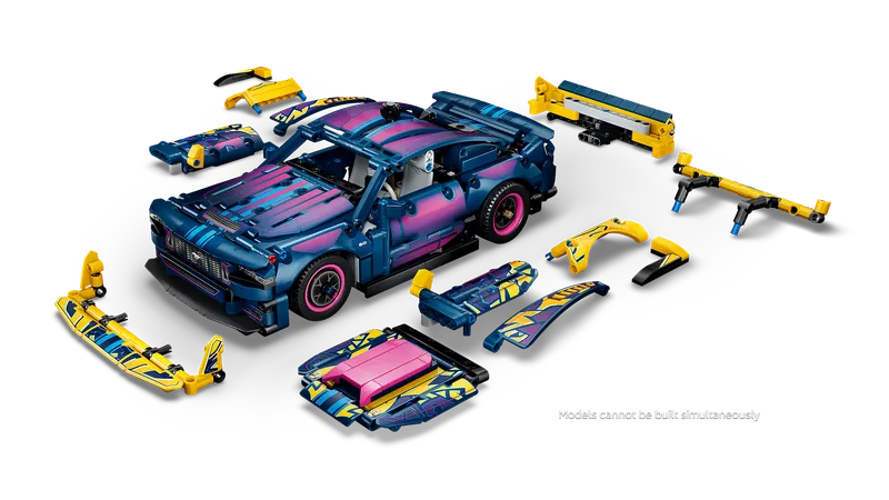 Custom Garage Ford Mustang GT Car de LEGO – photo du produit 6 sur 8