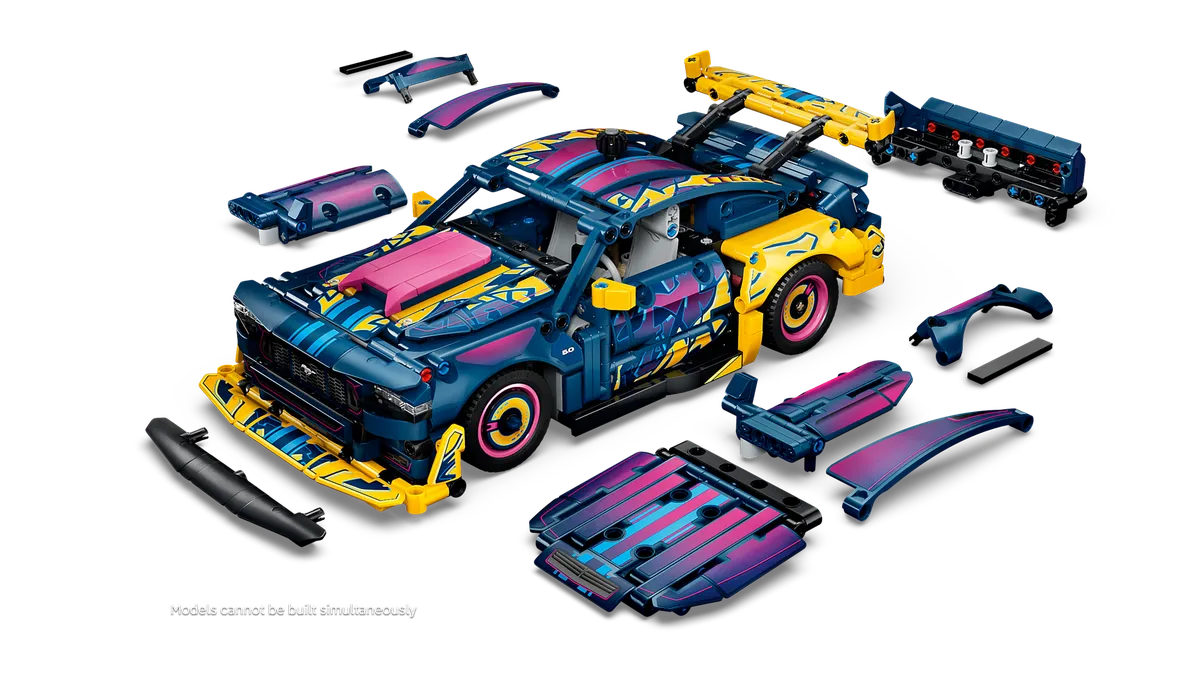 LEGO Custom Garage Ford Mustang GT Car (42236) - Bild 5