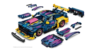 Custom Garage Ford Mustang GT Car de LEGO – photo du produit 7 sur 8
