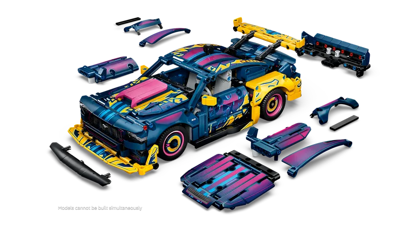 Custom Garage Ford Mustang GT Car de LEGO – photo du produit 7 sur 8