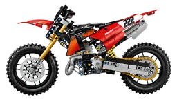 LEGO Ducati Desmo450 MX Factory Motorcycle (42238) - Bild 1