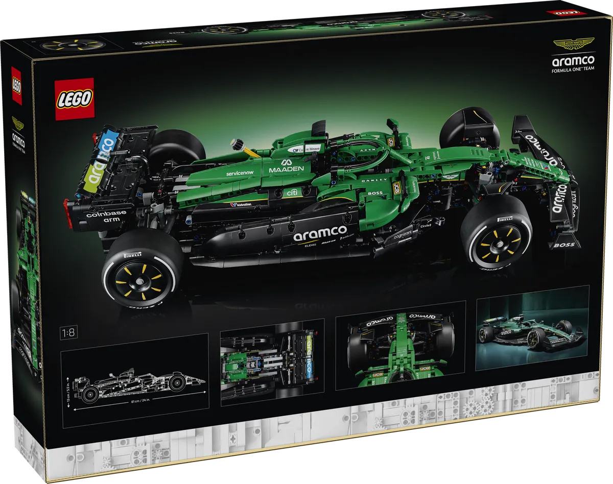 LEGO Aston Martin Aramco AMR25 F1® Car (42240) - Bild 22