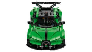 Green Bugatti Chiron Pur Sport Hypercar fra LEGO – produktbillede 3 af 13