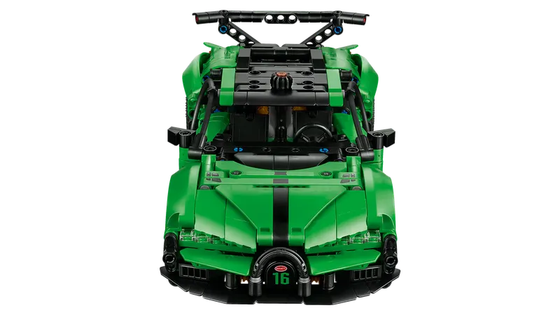 Green Bugatti Chiron Pur Sport Hypercar fra LEGO – produktbillede 3 af 13