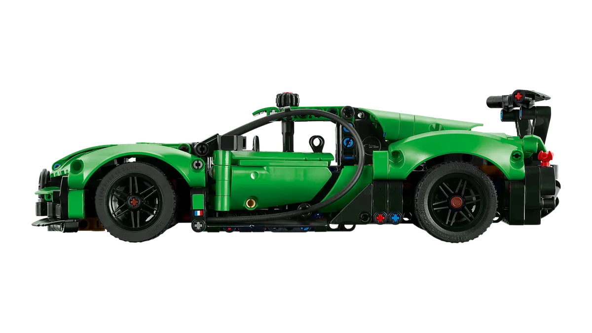 LEGO Green Bugatti Chiron Pur Sport Hypercar (42241) - Bild 1