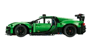 Green Bugatti Chiron Pur Sport Hypercar fra LEGO – produktbillede 4 af 13