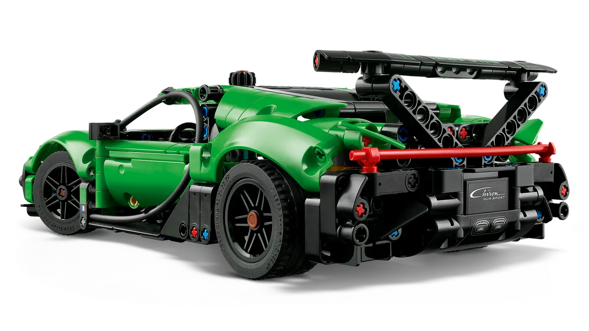 LEGO Green Bugatti Chiron Pur Sport Hypercar (42241) - Bild 2