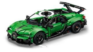 Green Bugatti Chiron Pur Sport Hypercar fra LEGO – produktbillede 6 af 13