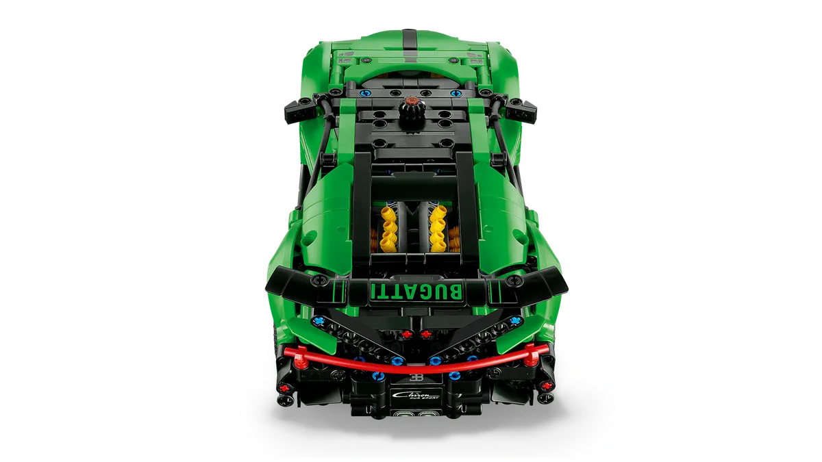 LEGO Green Bugatti Chiron Pur Sport Hypercar (42241) - Bild 4