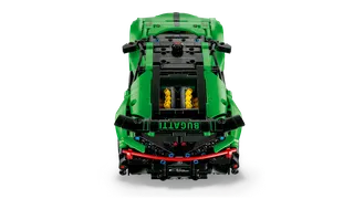 Green Bugatti Chiron Pur Sport Hypercar fra LEGO – produktbillede 7 af 13