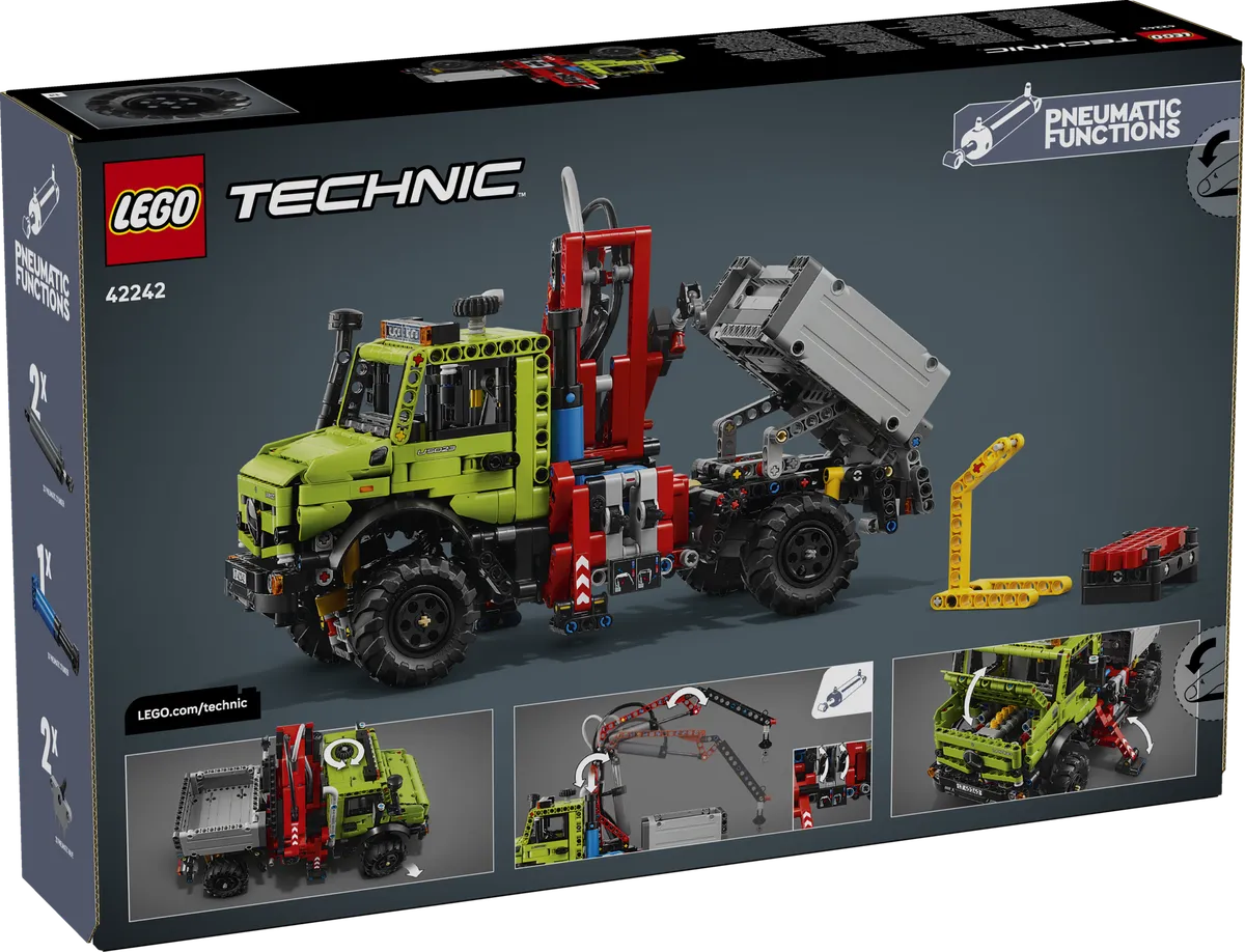 LEGO Mercedes-Benz Unimog U 5023 with Crane (42242) - Bild 13