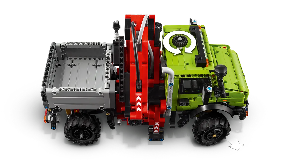 LEGO Mercedes-Benz Unimog U 5023 with Crane (42242) - Bild 3
