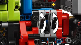 Mercedes-Benz Unimog U 5023 with Crane de LEGO – photo du produit 7 sur 14