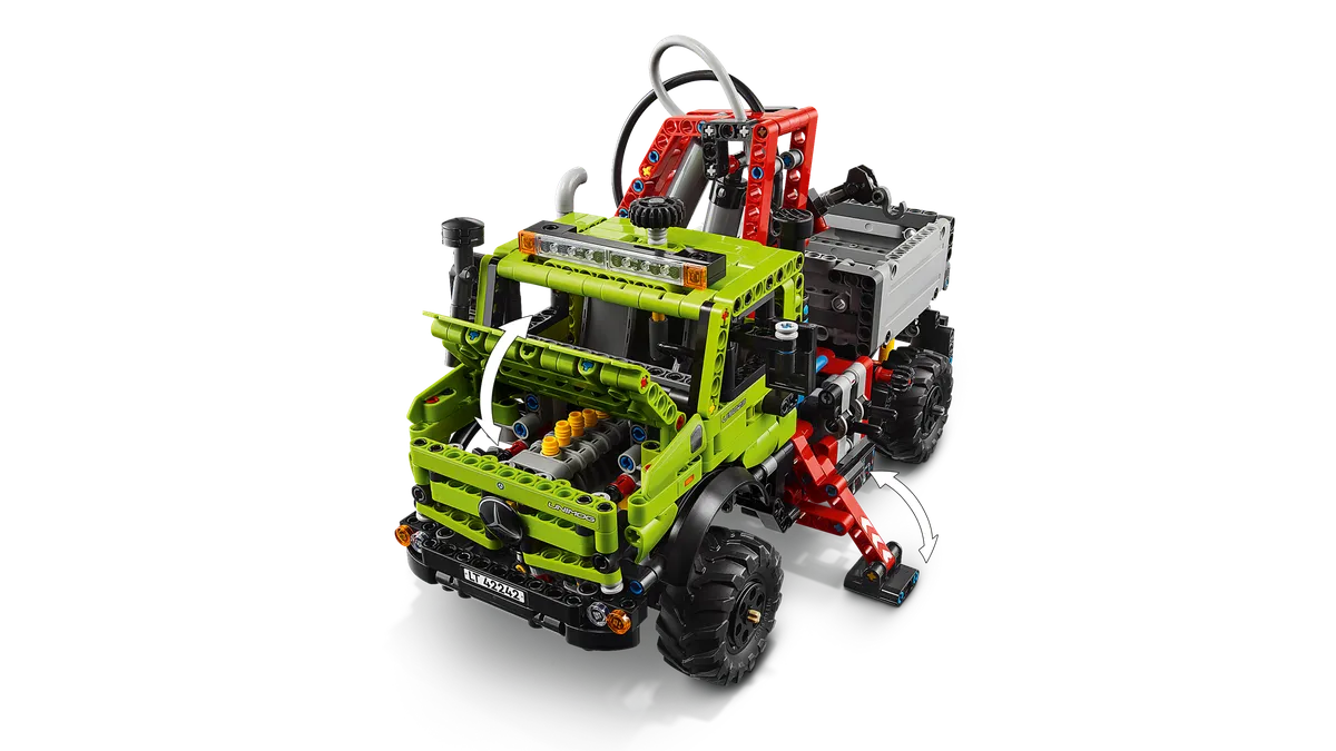 LEGO Mercedes-Benz Unimog U 5023 with Crane (42242) - Bild 6