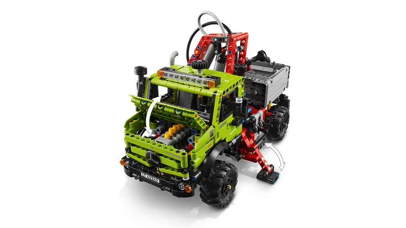 Mercedes-Benz Unimog U 5023 with Crane de LEGO – photo du produit 8 sur 14