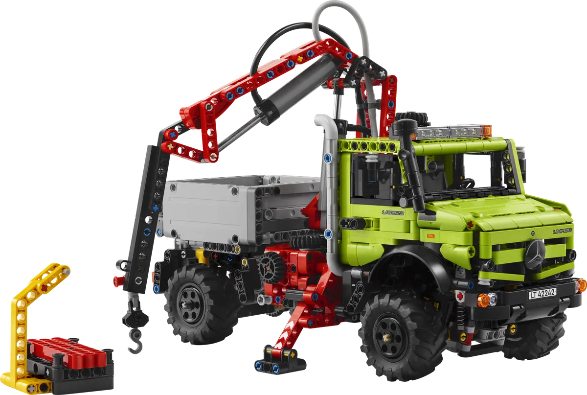 LEGO Mercedes-Benz Unimog U 5023 with Crane (42242)