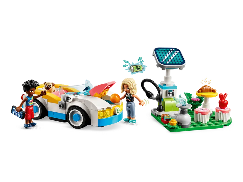 Electric Car and Charger van LEGO – productfoto 3 van 10