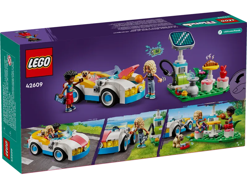 Electric Car and Charger van LEGO – productfoto 6 van 10