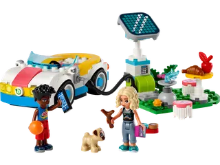 Electric Car and Charger van LEGO – productfoto 1 van 10