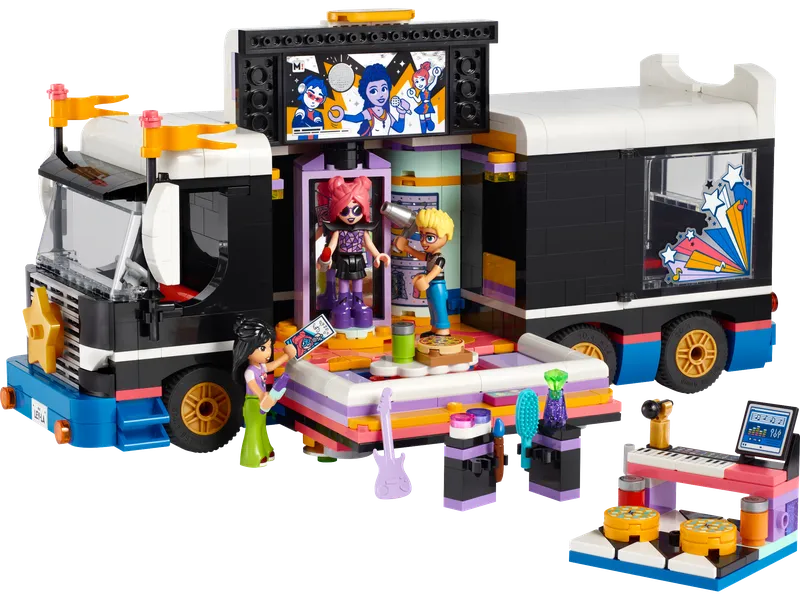 Pop Star Music Tour Bus