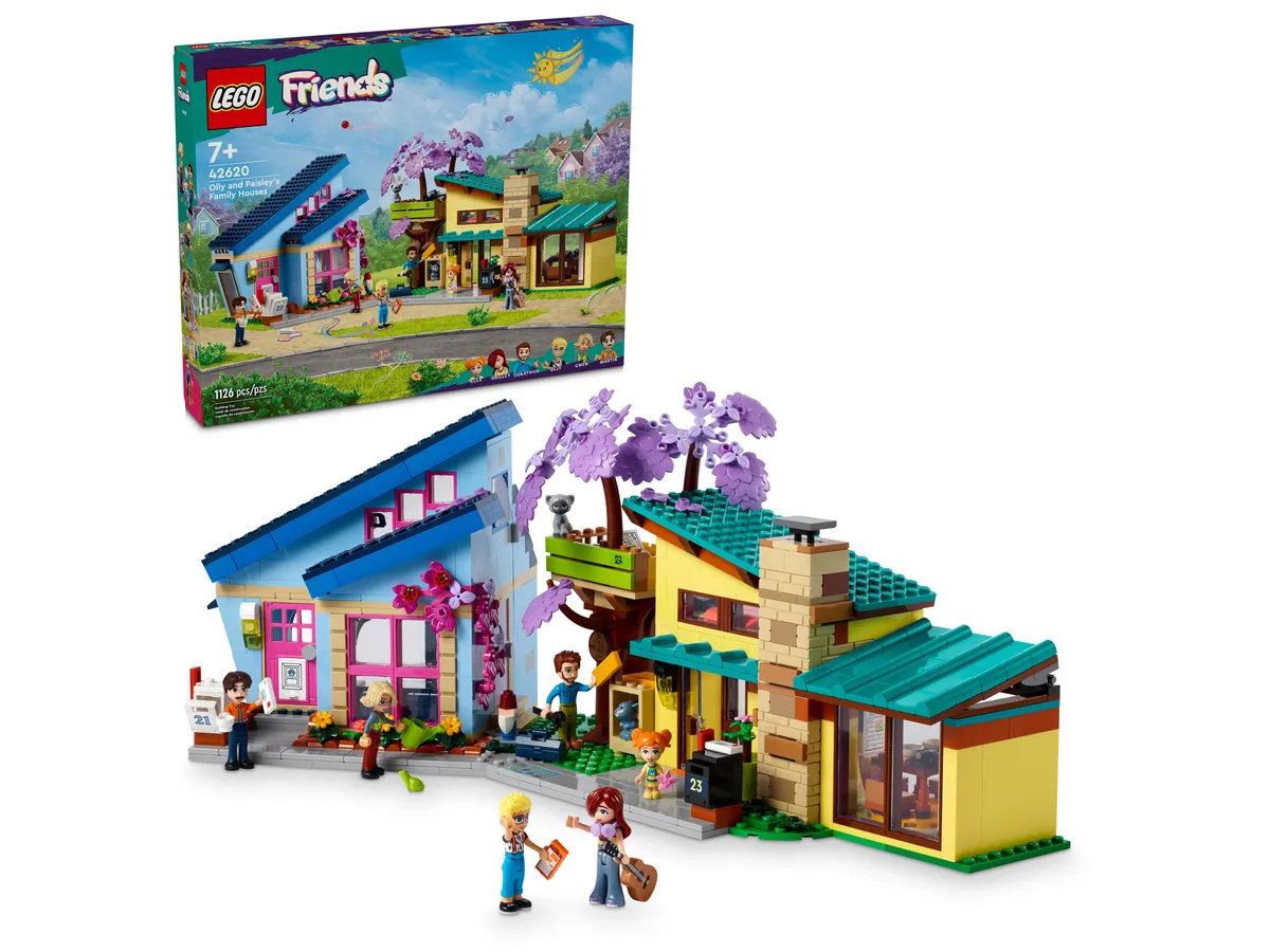 LEGO Olly and Paisley's Family Houses (42620) - Bild 1