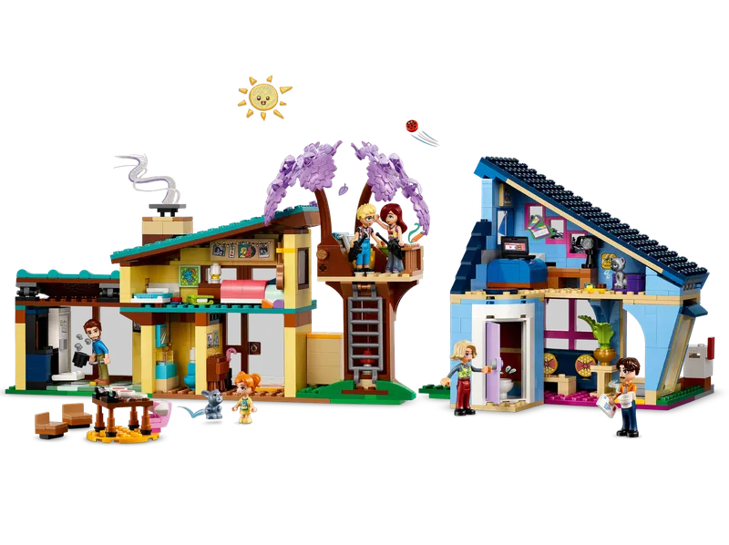 Olly and Paisley's Family Houses från LEGO – produktbild 3 av 11