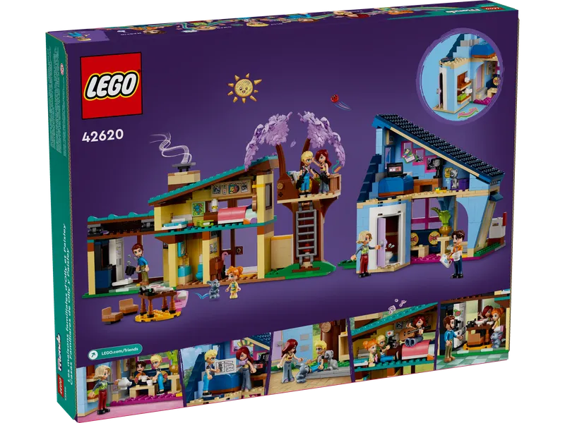 Olly and Paisley's Family Houses från LEGO – produktbild 8 av 11