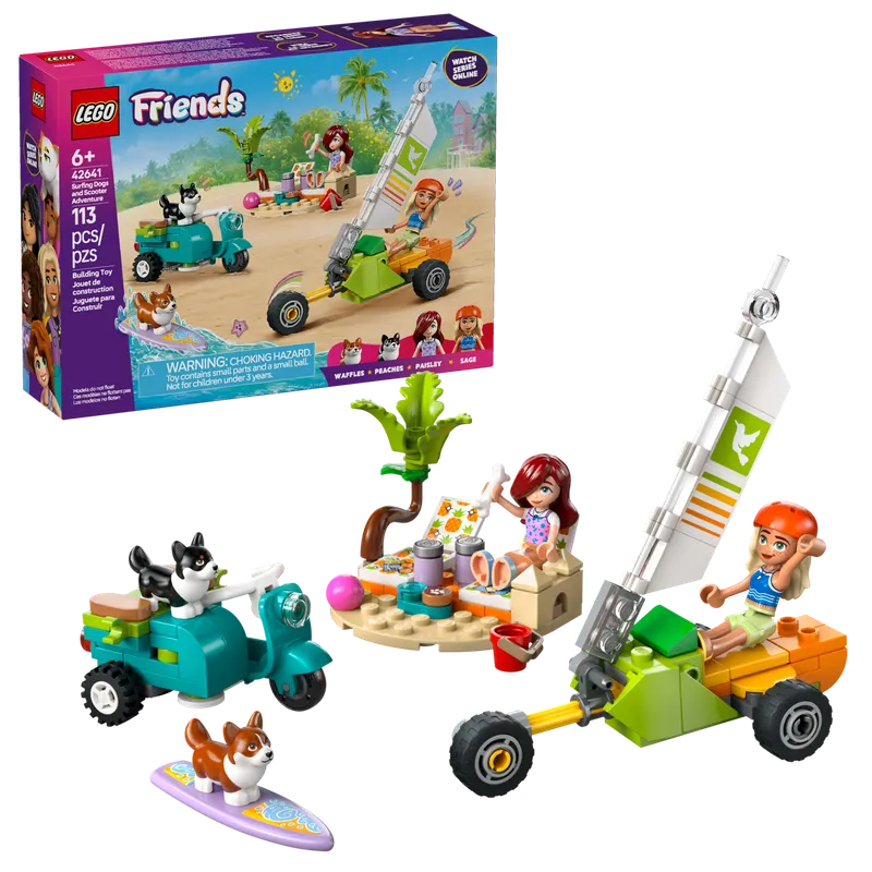 Surfing Dogs and Scooter Adventure by LEGO – product photo 2 of 10