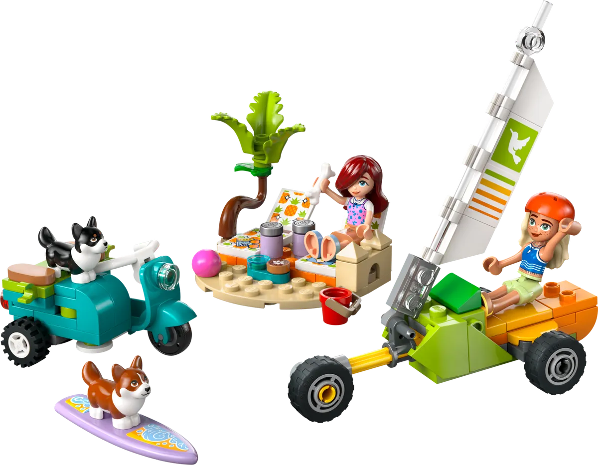 LEGO Surfing Dogs and Scooter Adventure (42641)
