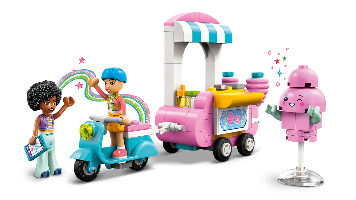 LEGO Cotton Candy Stand and Scooter (42643)