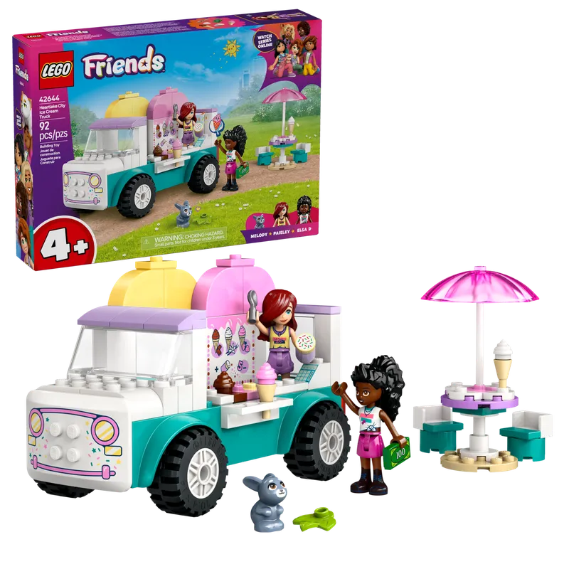 Heartlake City Ice Cream Truck fra LEGO – produktbillede 2 af 9