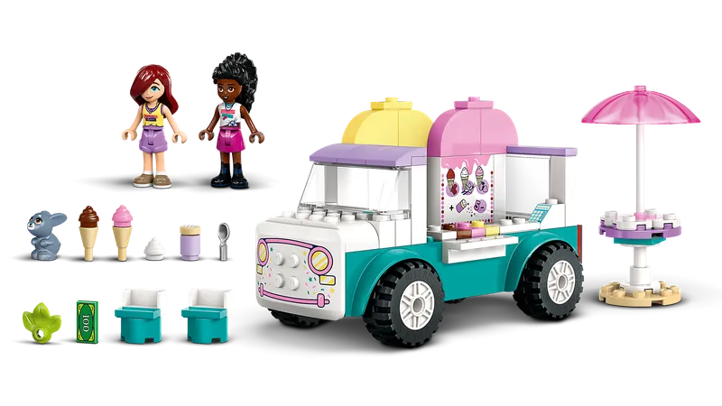 Heartlake City Ice Cream Truck fra LEGO – produktbillede 3 af 9