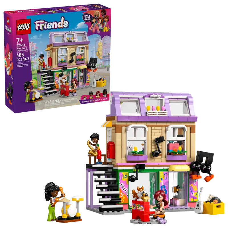 Music Store & Apartment de LEGO – photo du produit 2 sur 11