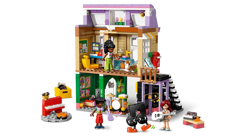 Music Store & Apartment de LEGO – photo du produit 3 sur 11