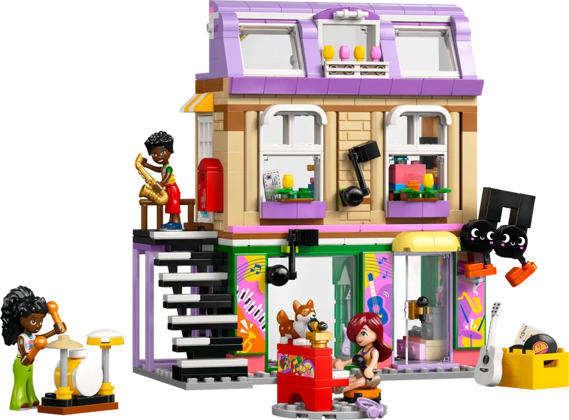 Music Store & Apartment