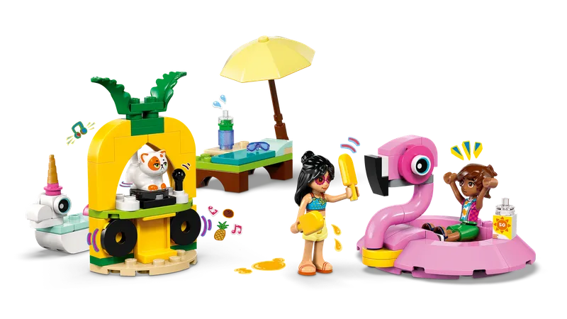 Unicorn & Flamingo Pool Party fra LEGO – produktbillede 3 af 10