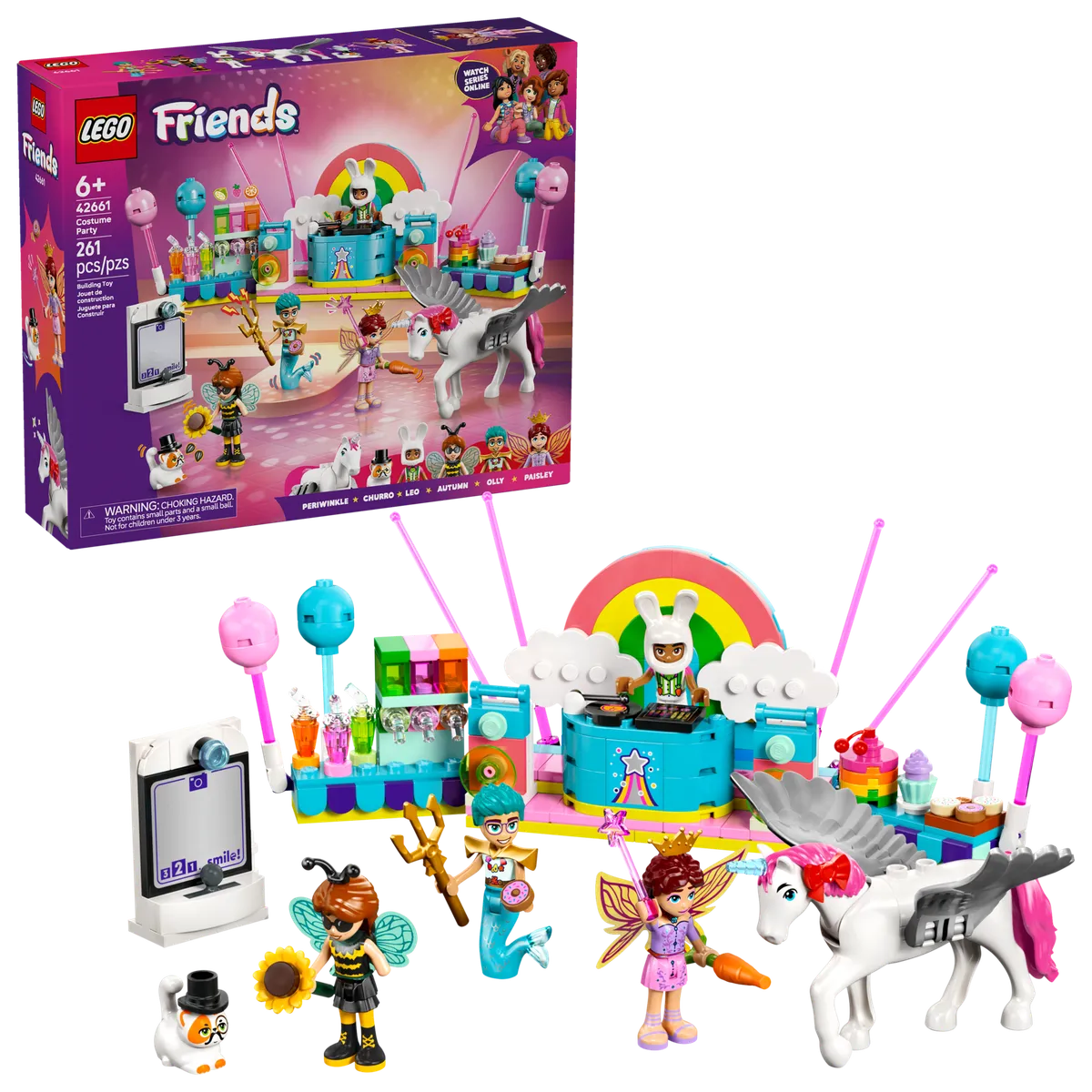 LEGO Costume Party with Unicorn & Fairy (42661) - Bild 5