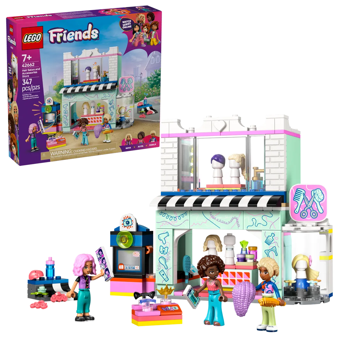 LEGO Hair Salon and Accessories Store (42662) - Bild 11