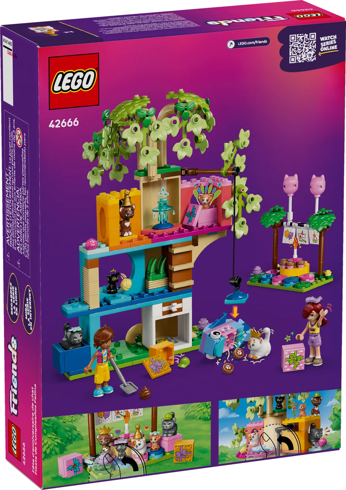 LEGO Cat Birthday Party & Tree House (42666) - afbeelding 9