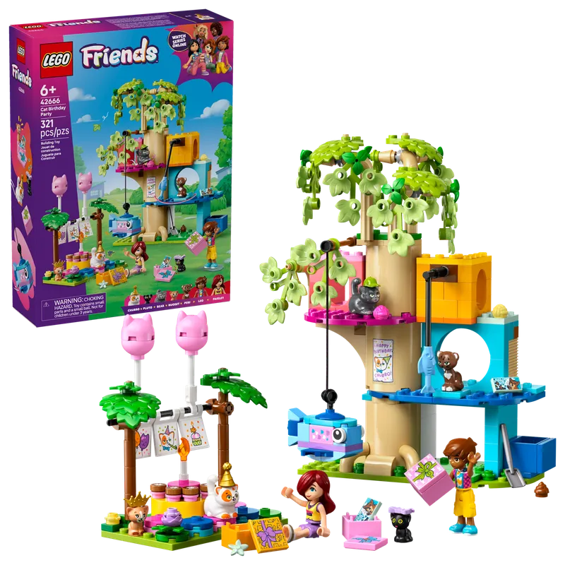 Cat Birthday Party & Tree House by LEGO – product photo 2 of 10